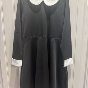 Classic Black and White Kids Dress